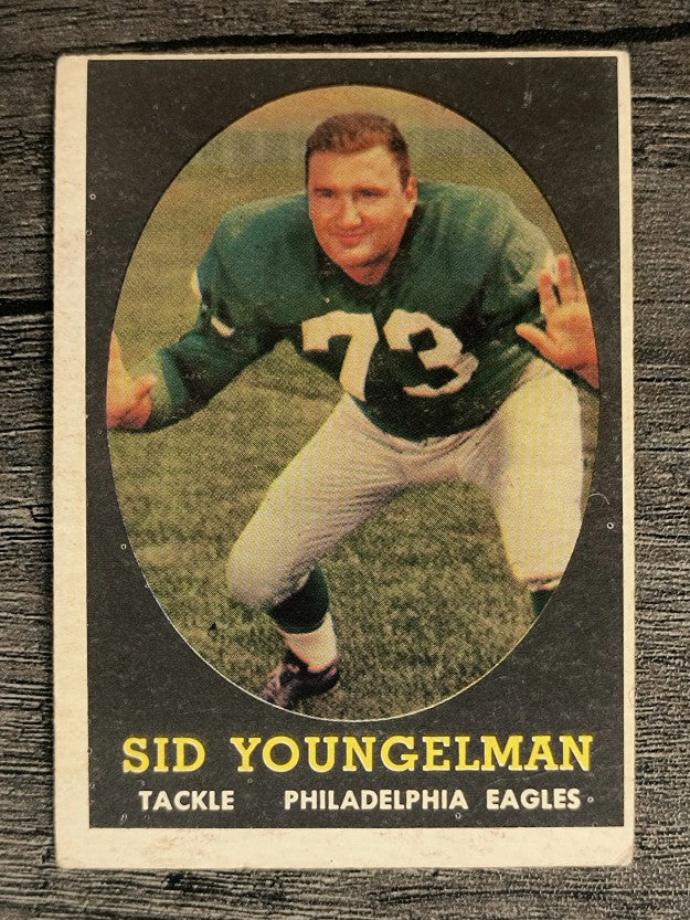 1958 Topps #24 Sid Youngelman (VG)