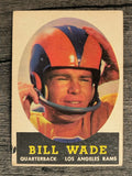 1958 Topps #38 Bill Wade (POOR)