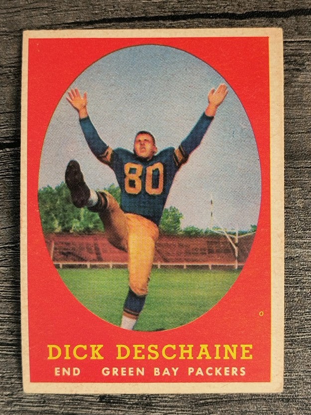 1958 Topps #48 Dick Deschaine RC (VGEX)
