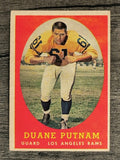 1958 Topps #55 Duane Putnam (EX)