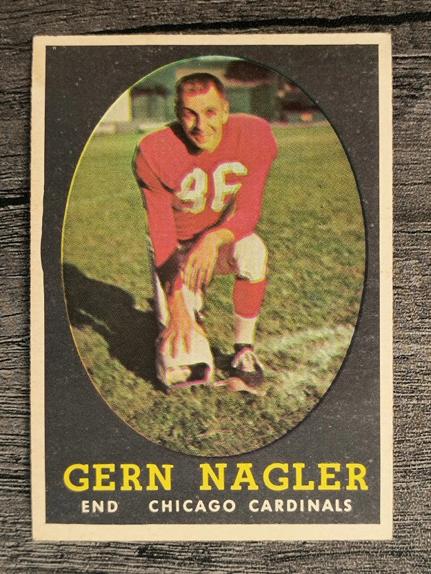 1958 Topps #60 Gern Nagler (VGEX)