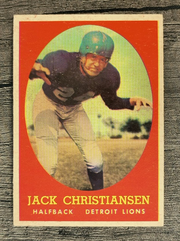 1958 Topps #70 Jack Christiansen (EX)