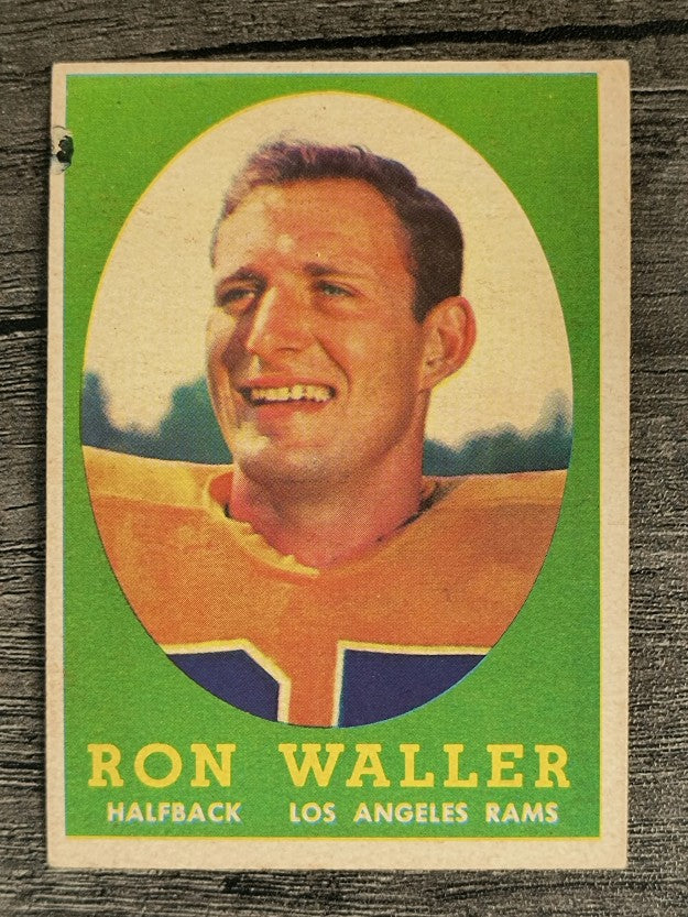 1958 Topps #72 Ron Waller (GOOD)