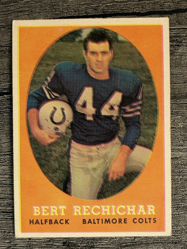 1958 Topps #74 Bert Rechichar (VGEX)