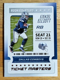 2020 Rookies and Stars Ticket Masters #17 Ezekiel Elliott