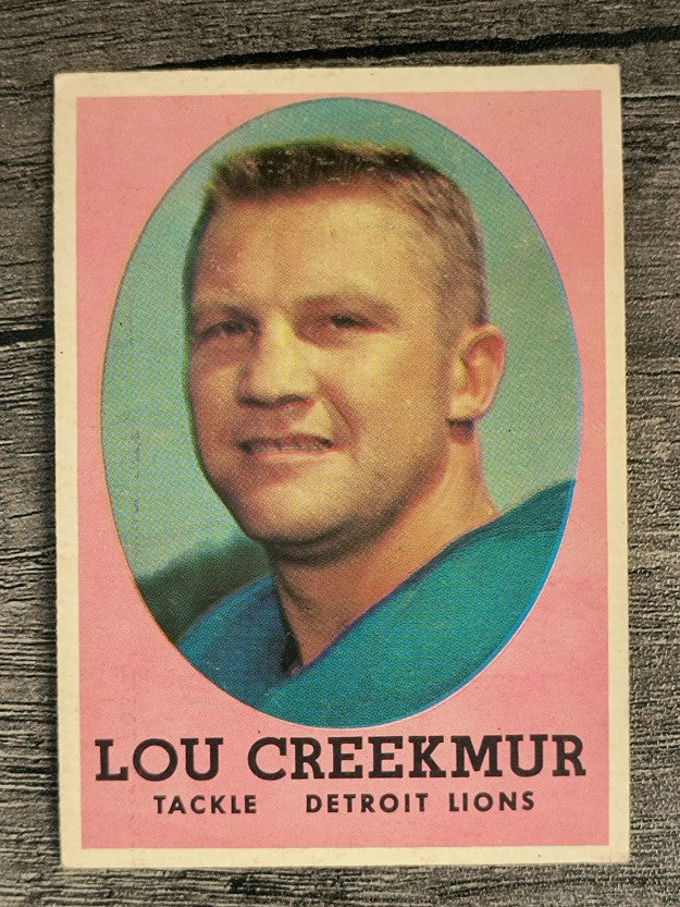 1958 Topps #81 Lou Creekmur (EX)