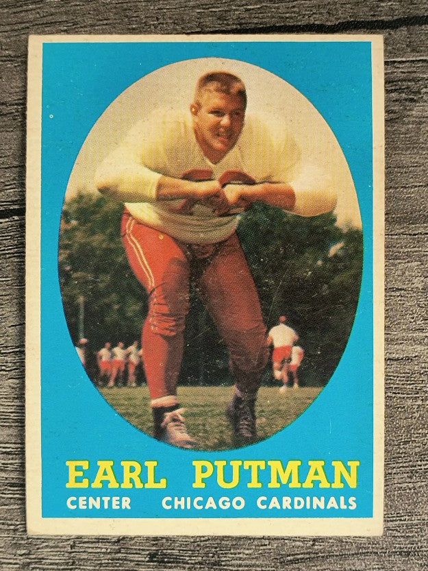 1958 Topps #88 Earl Putman RC (EX)