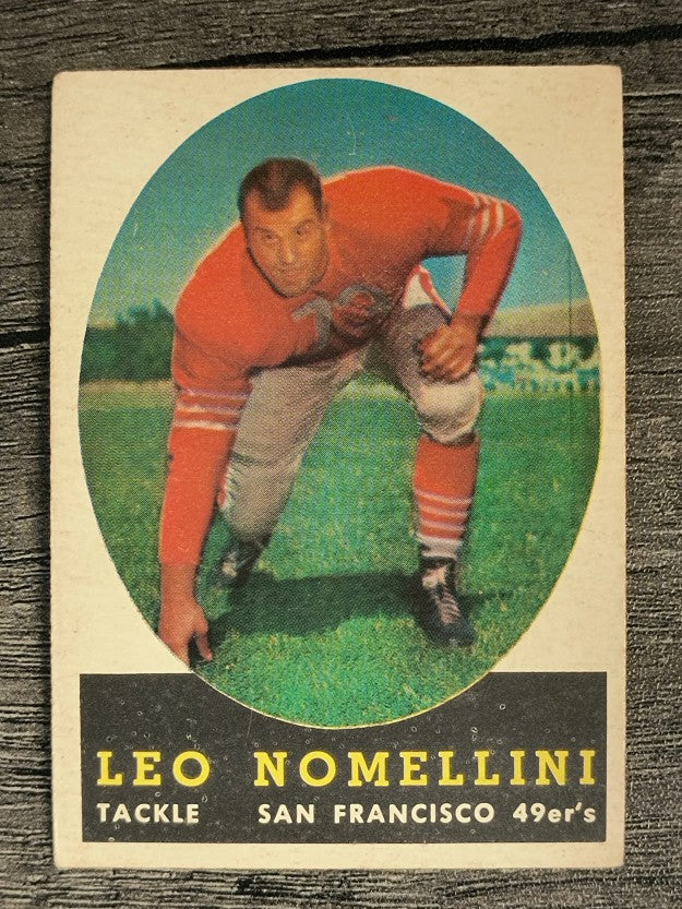 1958 Topps #89 Leo Nomellini (VGEX)