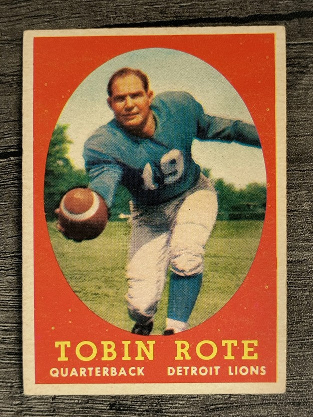 1958 Topps #94 Tobin Rote (EX)