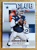 2020 Rookies and Stars Touchdown Club #4 Dak Prescott