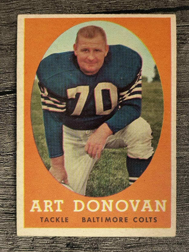 1958 Topps #106 Art Donovan (VGEX)