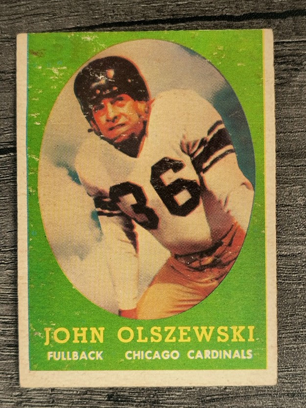 1958 Topps #107 John Olszewski (VGEX)