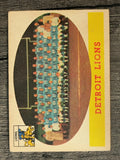 1958 Topps #115 Detroit Lions (VG)