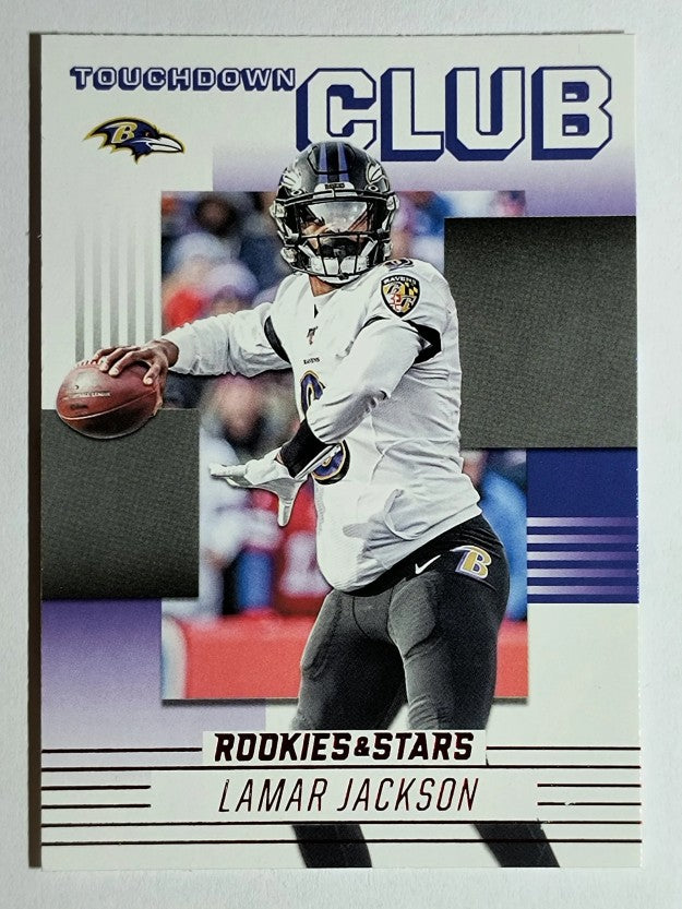 2020 Rookies and Stars Touchdown Club #2 Lamar Jackson