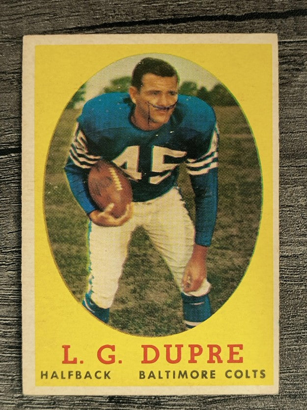 1958 Topps #117 L.G. Dupre (GOOD)