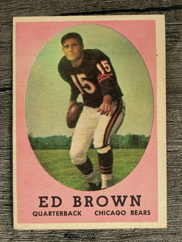 1958 Topps #123 Ed Brown (VGEX)