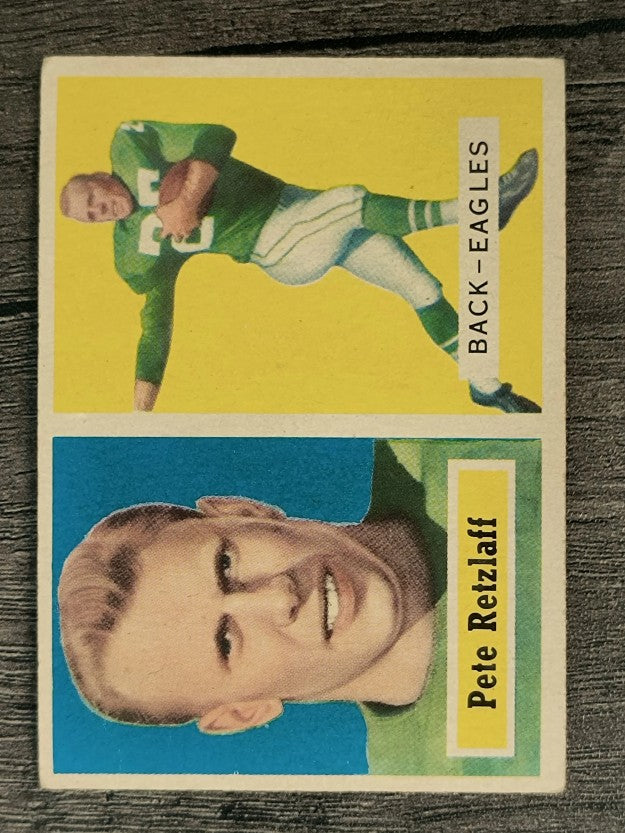 1957 Topps #2 Pete Retzlaff RC (VG)