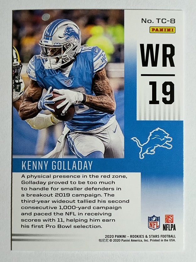 2020 Rookies and Stars Touchdown Club #8 Kenny Golladay