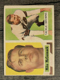 1957 Topps #3 Mike McCormack (VG)