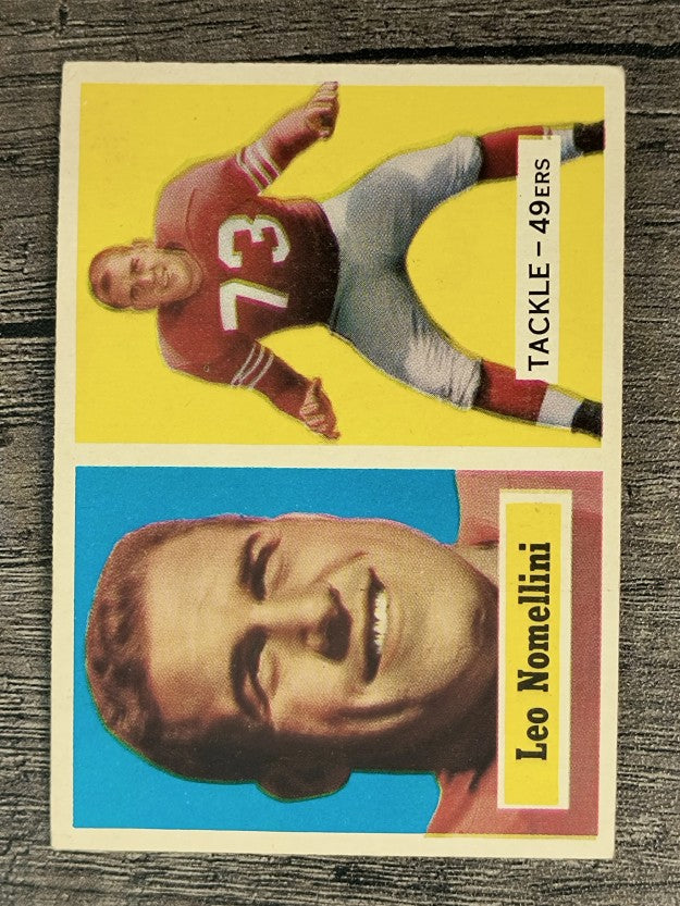 1957 Topps #6 Leo Nomellini (VG)