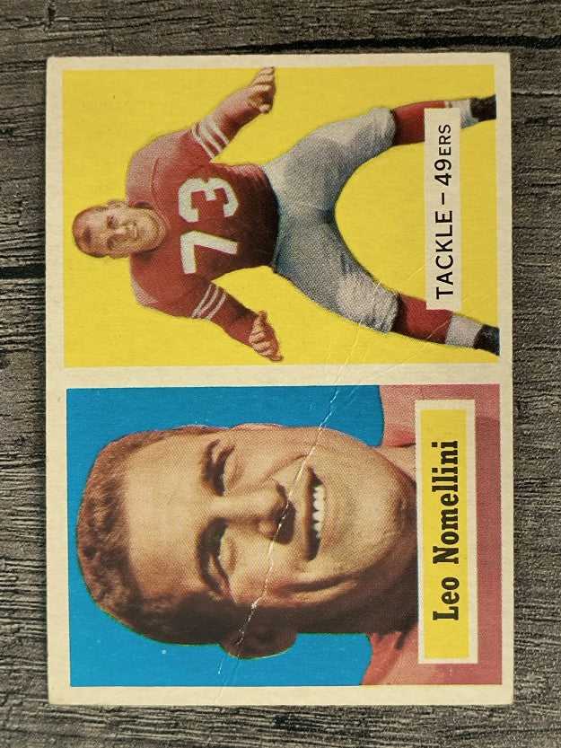 1957 Topps #6 Leo Nomellini (VG)