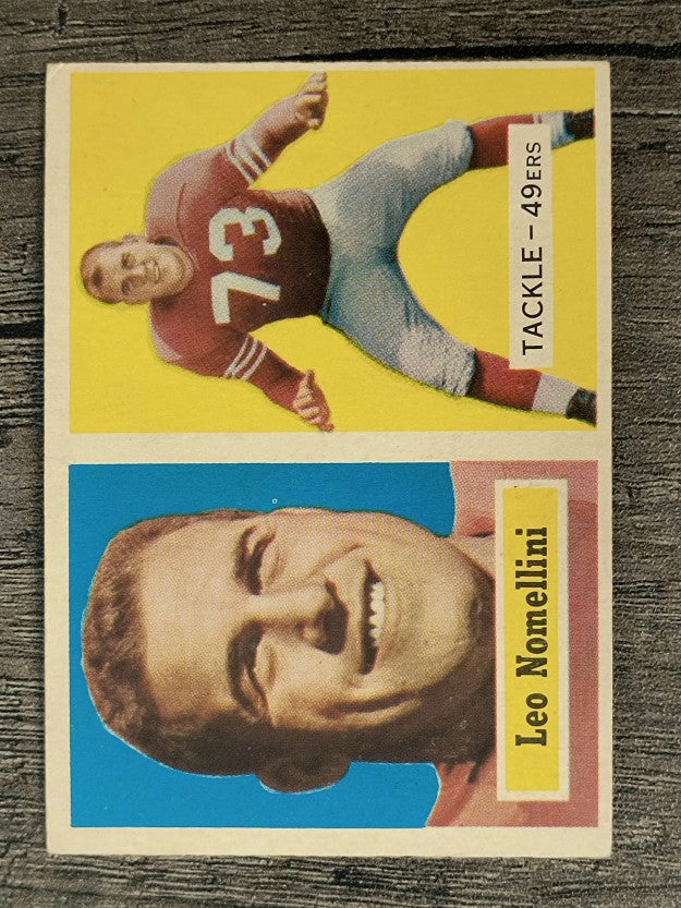 1957 Topps #6 Leo Nomellini (EX)