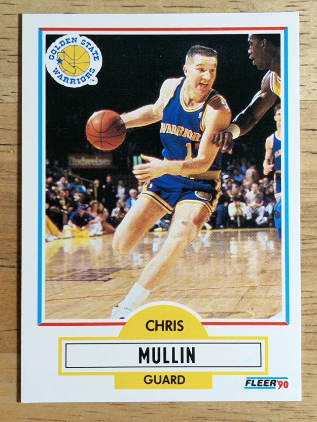 1990-91 Fleer #66 Chris Mullin