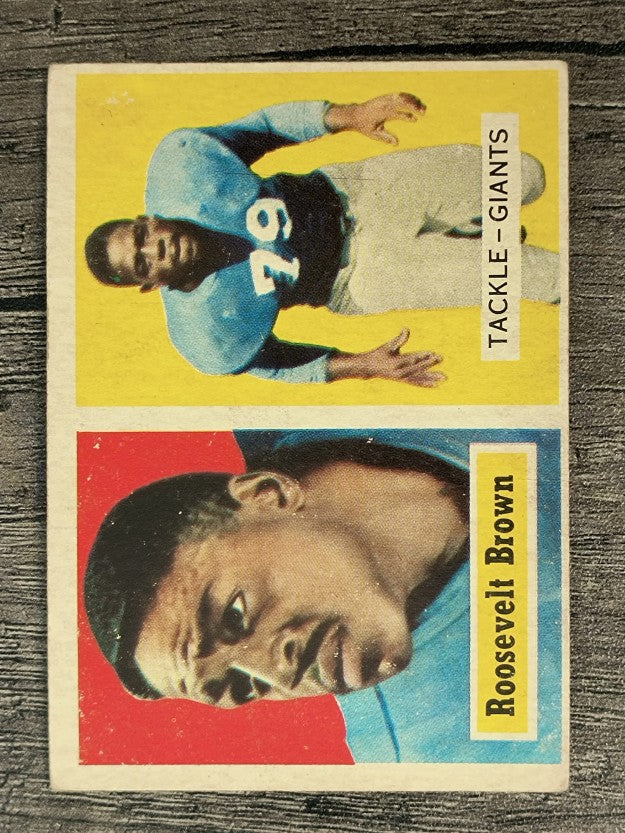 1957 Topps #11 Roosevelt Brown (VGEX)