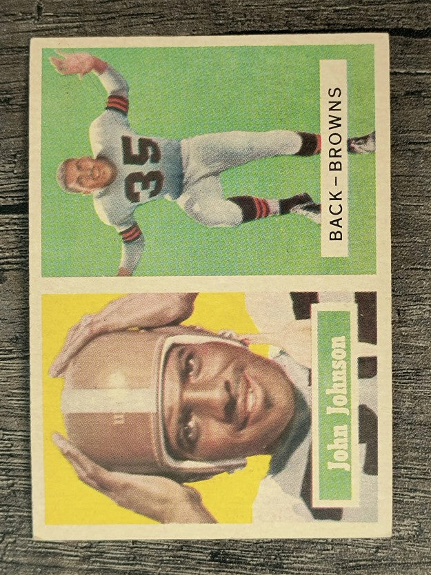 1957 Topps #16 John Henry Johnson (EX)