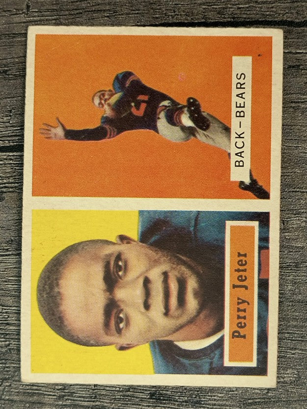 1957 Topps #19 Perry Jeter RC (VG)
