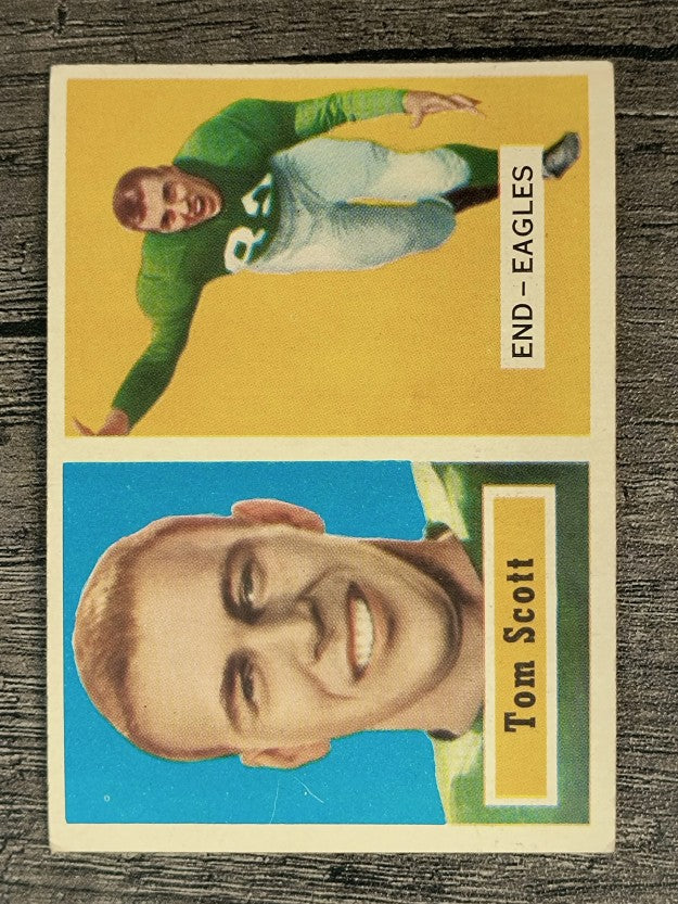 1957 Topps #25 Tom Scott (VGEX)