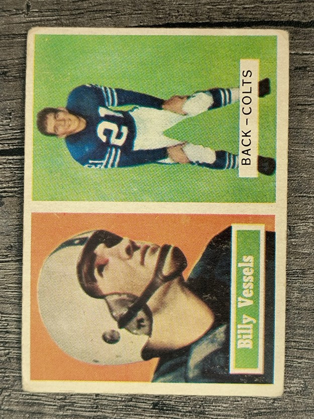 1957 Topps #29 Billy Vessels (VG)