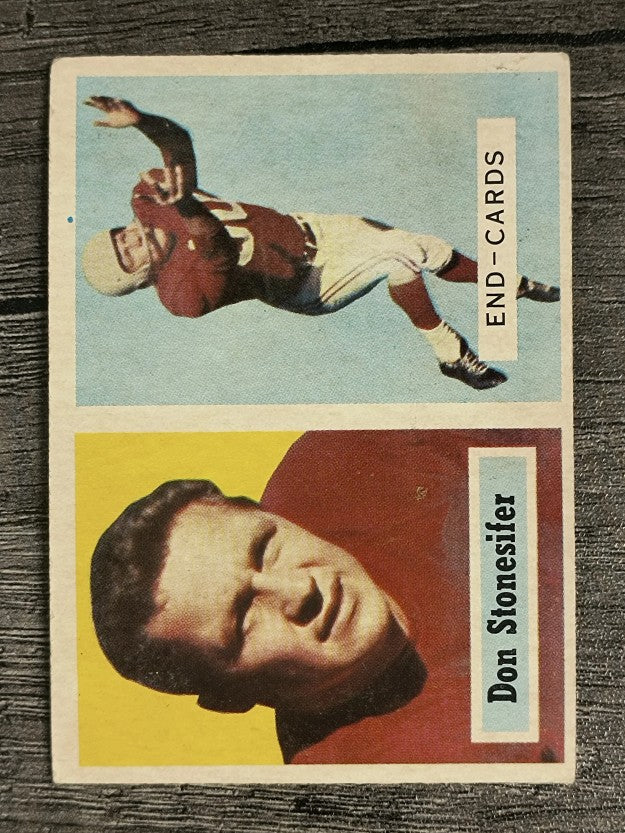 1957 Topps #38 Don Stonesifer (VGEX)