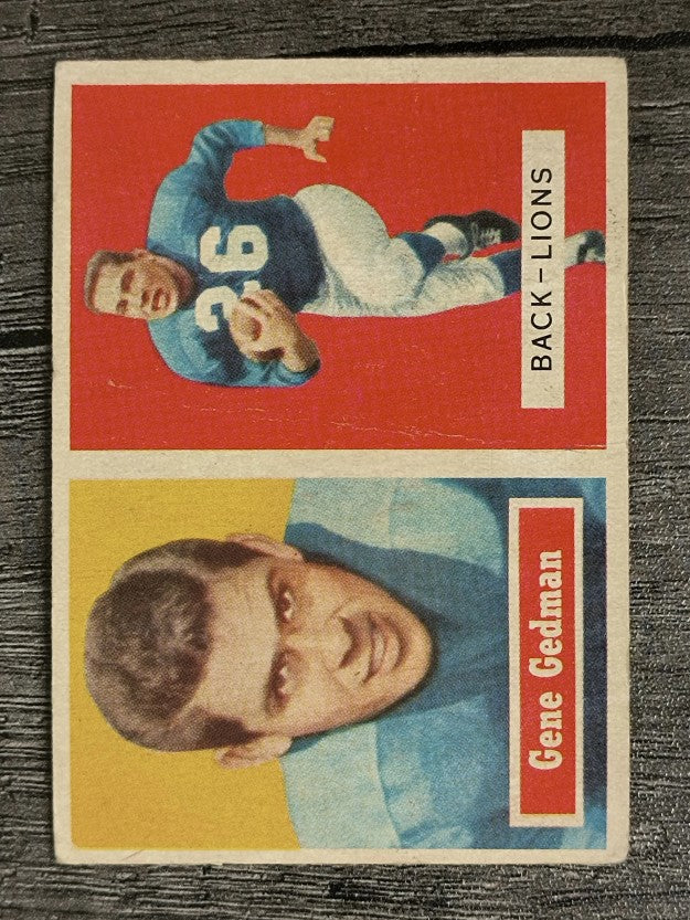 1957 Topps #44 Gene Gedman RC (VG)