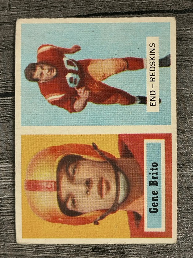 1957 Topps #48 Gene Brito (VG)