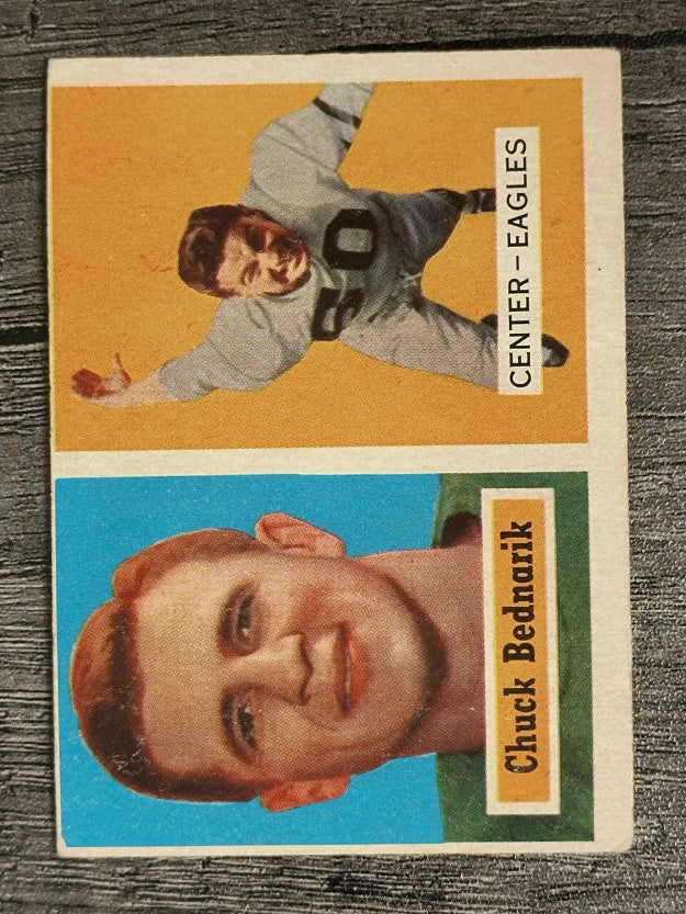 1957 Topps #49 Chuck Bednarik (VG)