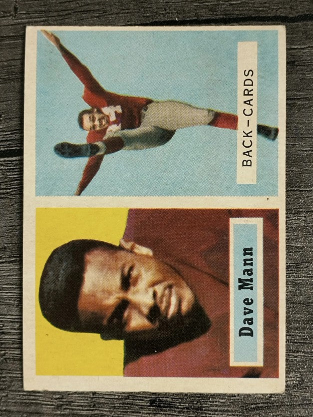 1957 Topps #50 Dave Mann (VGEX)