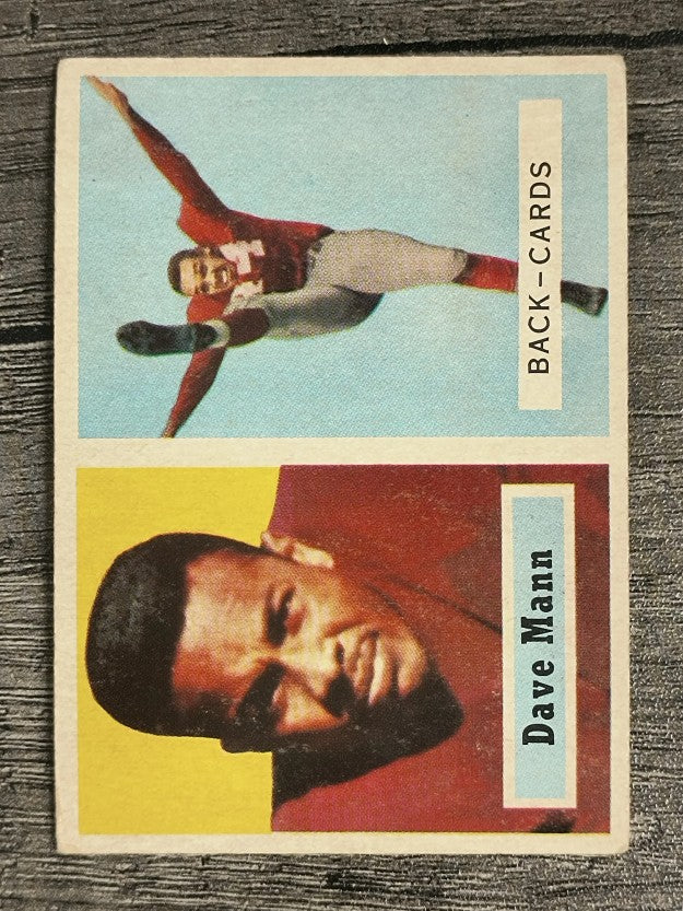 1957 Topps #50 Dave Mann (VG)