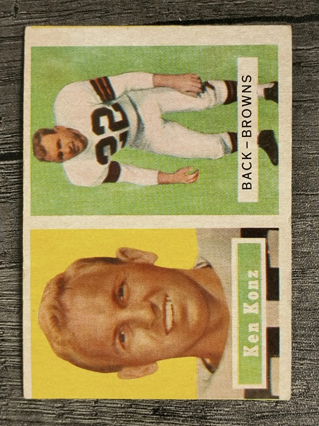 1957 Topps #52 Kenny Konz (VG)