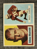 1957 Topps #62 John Olszewski (VGEX)