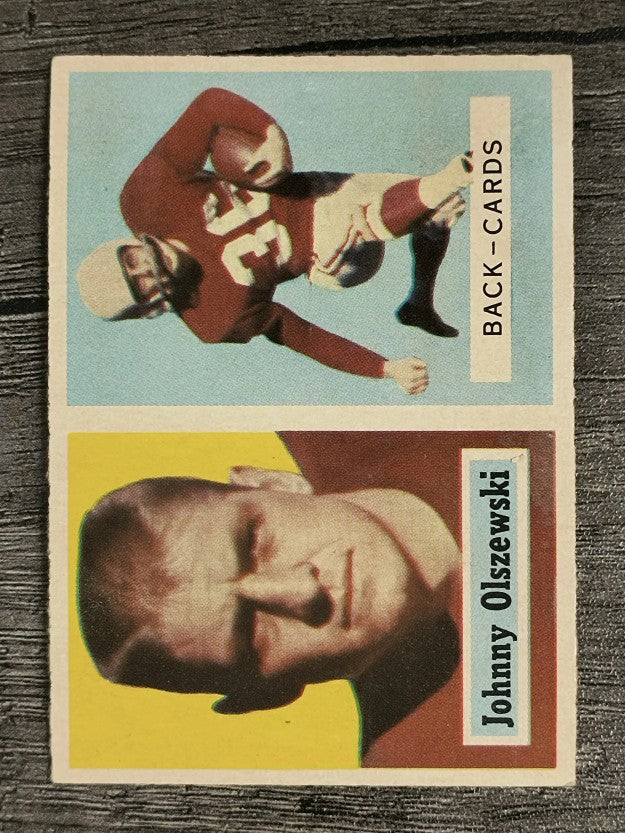 1957 Topps #62 John Olszewski (EX)