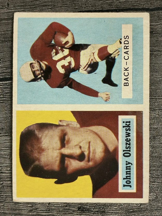 1957 Topps #62 John Olszewski (VGEX)