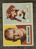 1957 Topps #62 John Olszewski (EX)