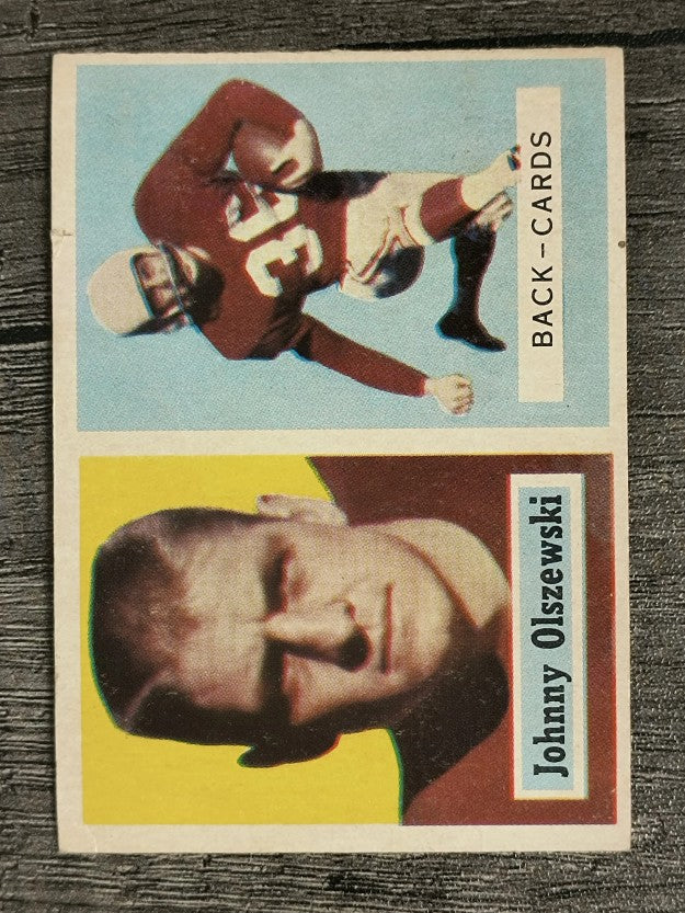 1957 Topps #62 John Olszewski (VG)