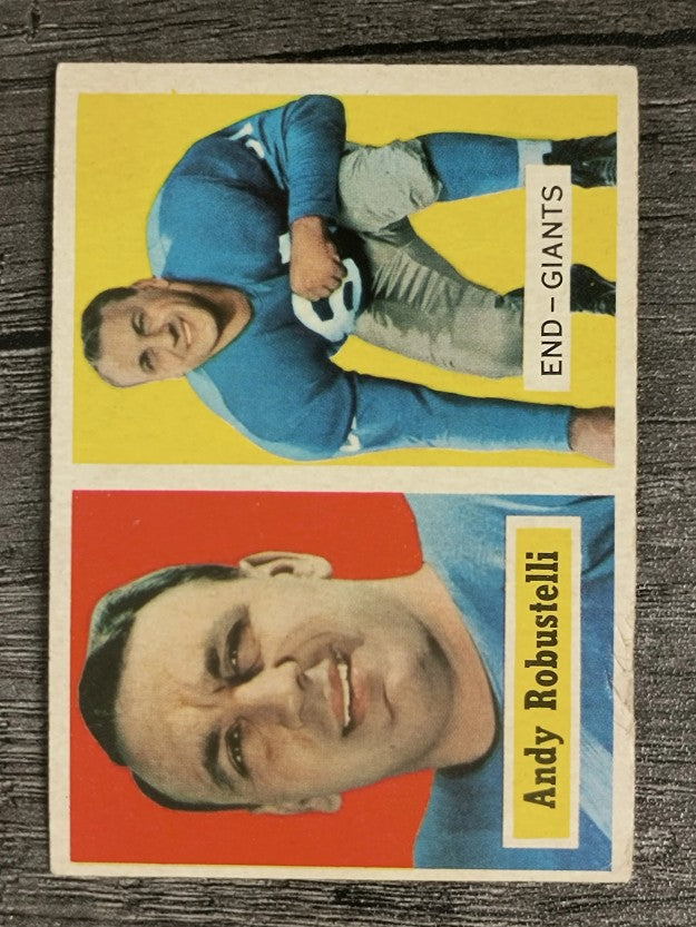 1957 Topps #71 Andy Robustelli (VG)