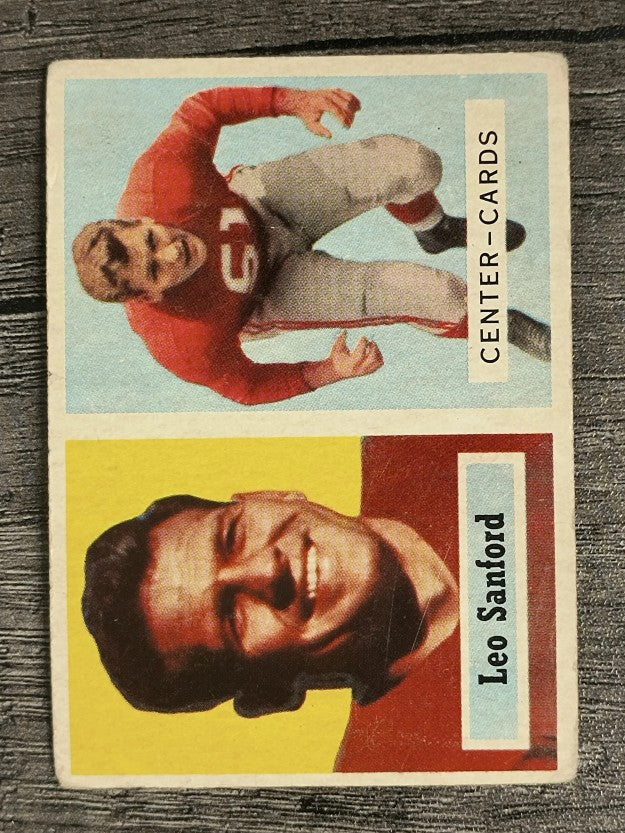 1957 Topps #74 Leo Sanford (VG)