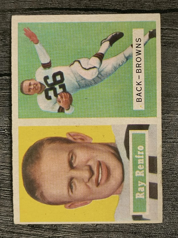 1957 Topps #76 Ray Renfro (VGEX)