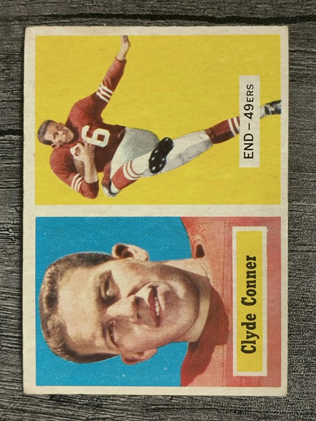 1957 Topps #78 Clyde Conner RC (VGEX)