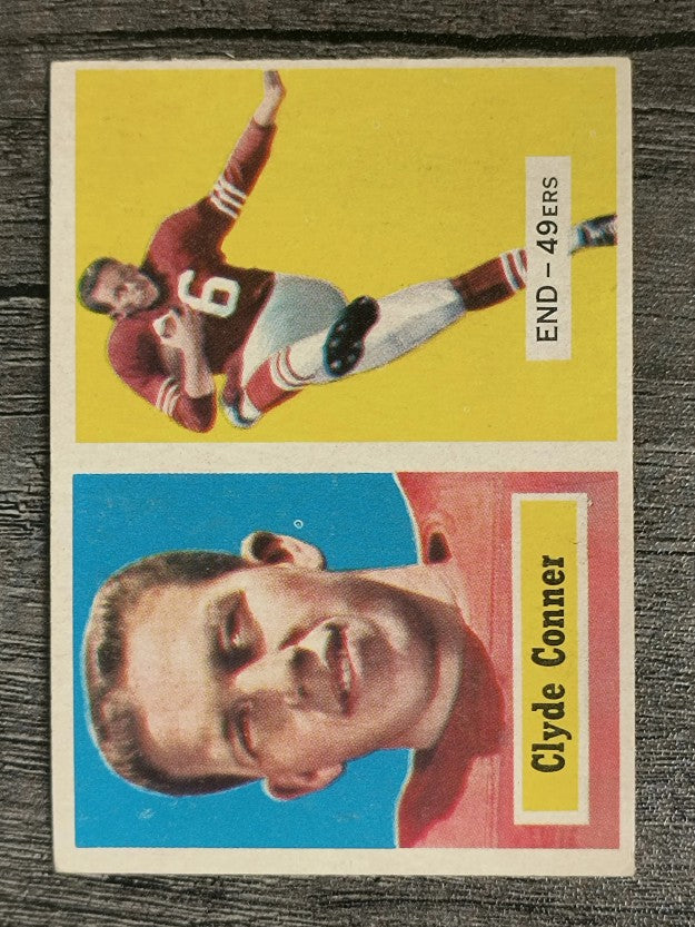 1957 Topps #78 Clyde Conner RC (EX)