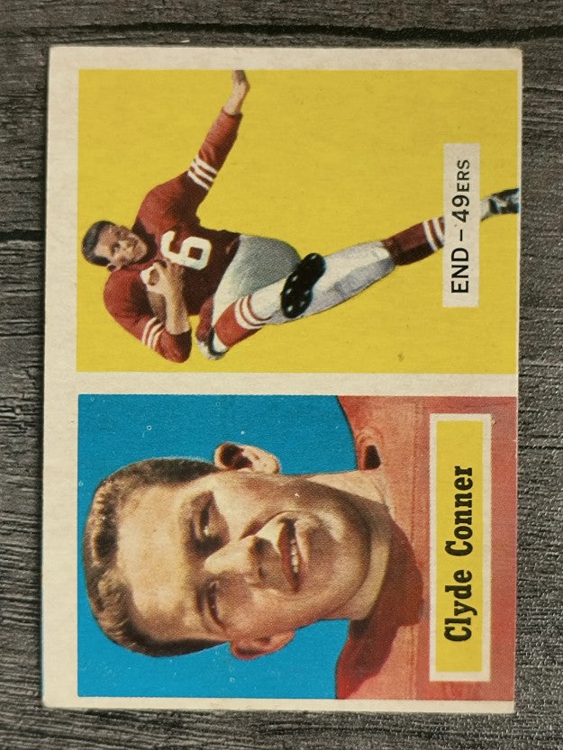1957 Topps #78 Clyde Conner RC (VG)